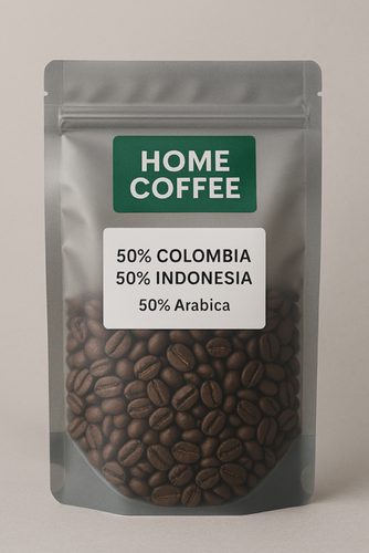 ترکیب قهوه کلمبیا 50% عربیکا - 50% اندونزی ربوستا