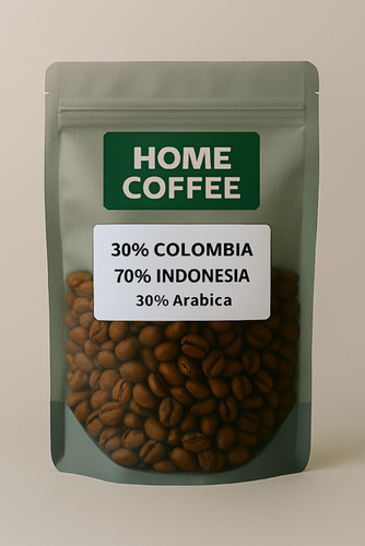 ترکیب قهوه کلمبیا 30% - اندونزی ربوستا 70%