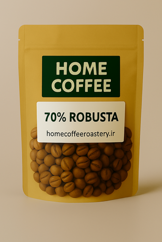قهوه ترکیب بومر 70% روبوستا - 30% عربیکا