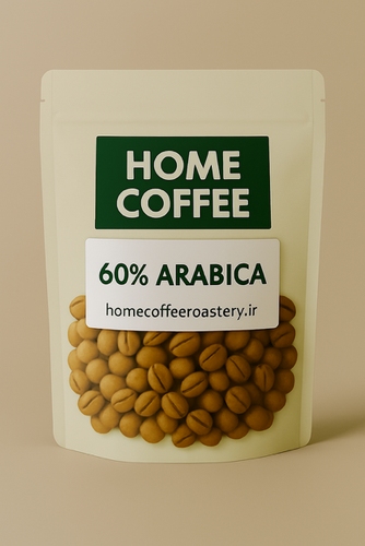 قهوه ترکیب 60% عربیکا 40% ربوستا