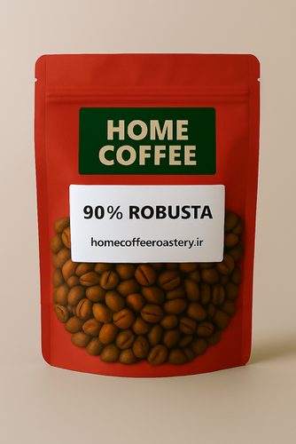 قهوه ترکیب 90% روبوستا 10% عربیکا